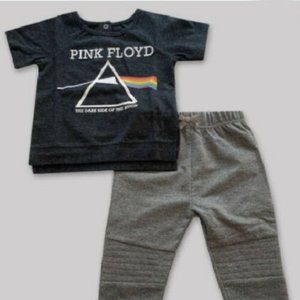 Pink Floyd Baby 2 Piece Shirt + Pant Set